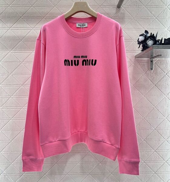 Женский свитшот Miu Miu женский розовый 163368