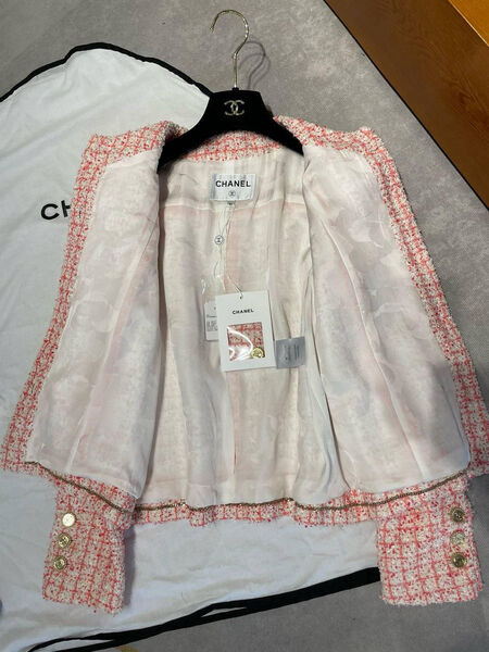 Пиджак Chanel женский оранжевый 156635-3