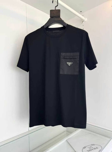 Мужская футболка Prada мужской черный 173343-2