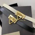 Женский ремень Bottega Veneta женский кожа swift молочный 20956