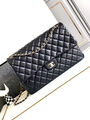 Сумка Chanel 2.55 женский кожа черный 133759-3