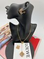 Серьги Loewe бронзовый 175182-3