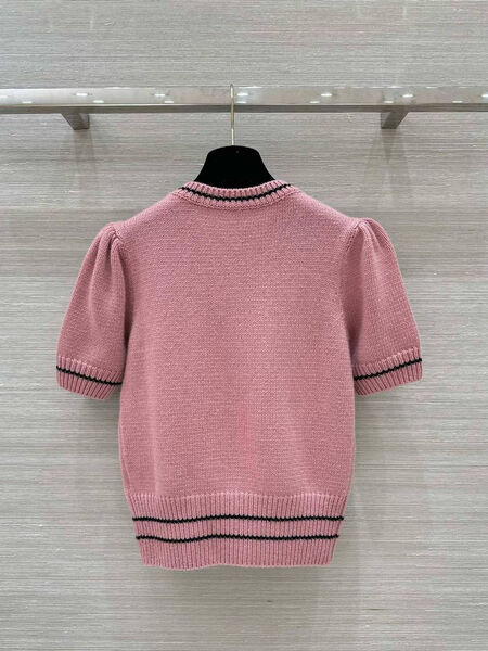 Кофта Christian Dior женский вязаная ткань розовый 172407-4