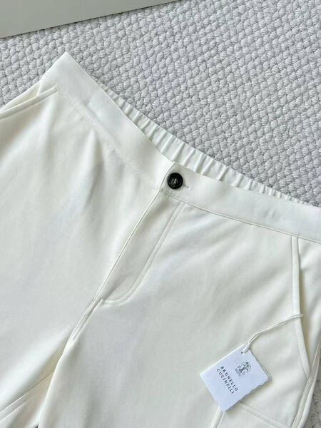 Мужские шорты Brunello Cucinelli мужской белый 173462-5