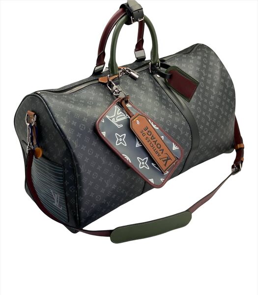 Дорожная сумка Louis Vuitton мужской канва черный 19236-2
