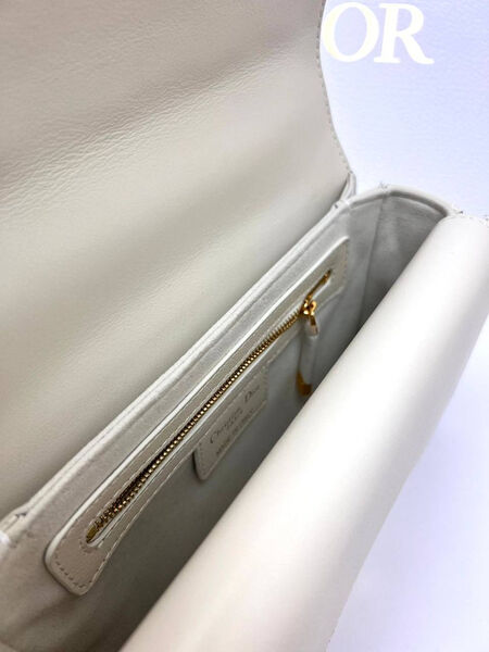 Сумка Christian Dior Jolie Top Handle женский кожа белый 150521-6