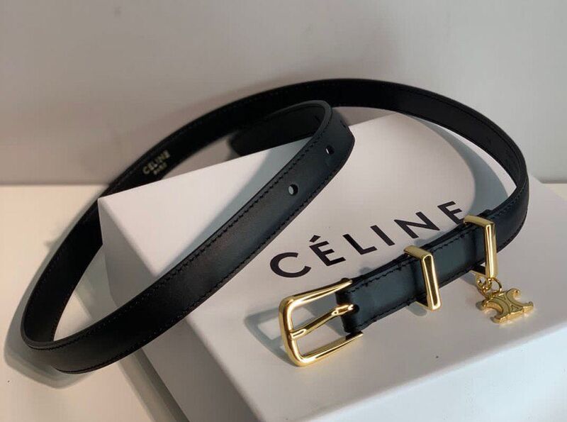 Женский ремень Saint Laurent женский кожа черный 93381