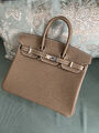 Сумка Hermès Birkin 25 женский кожа 75272-4