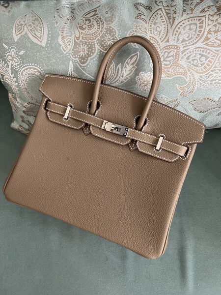 Сумка Hermès Birkin 25 женский кожа 75272-4