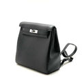 Рюкзак Hermès женский кожа черный 97165-2
