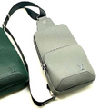 Мужская сумка слинг Louis Vuitton мужской кожа графитовый 95746