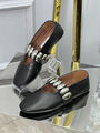 Балетки Alaïa женский кожа черный 137608-2