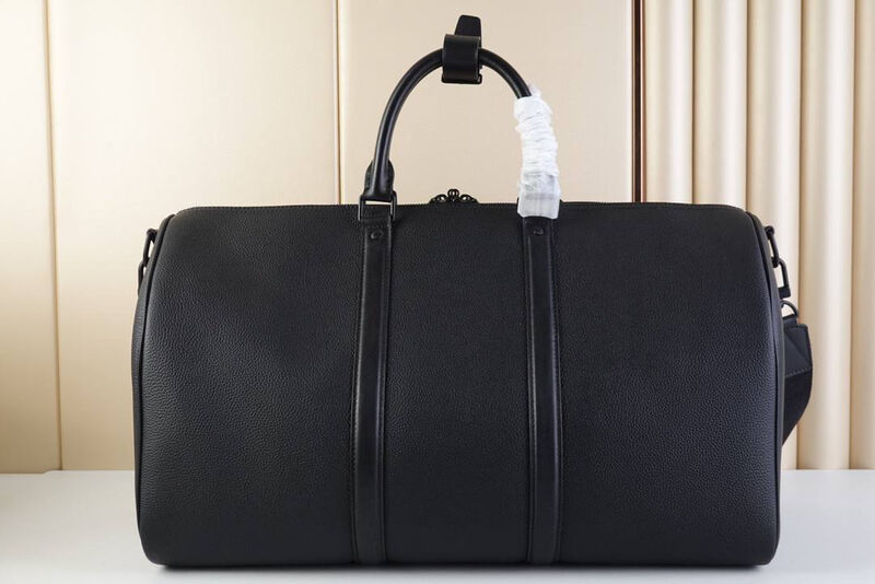 Дорожная сумка Louis Vuitton мужской кожа черный 99277-4
