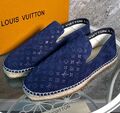 Мужские эспадрильи Louis Vuitton мужской замша синий 154401-1