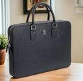 Мужской портфель Burberry мужской кожа черный 149939-1