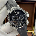 Мужские часы Ulysse Nardin черный 155554-1