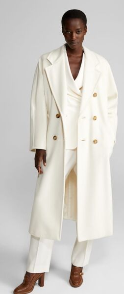 Пальто Max Mara женский белый 56256-2