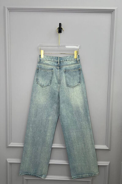 Джинсы Miu Miu женский джинса бирюзовый 148288-2