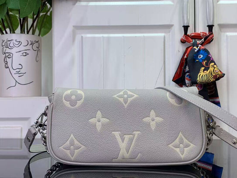 Сумка Louis Vuitton женский кожа графитовый 179906-3