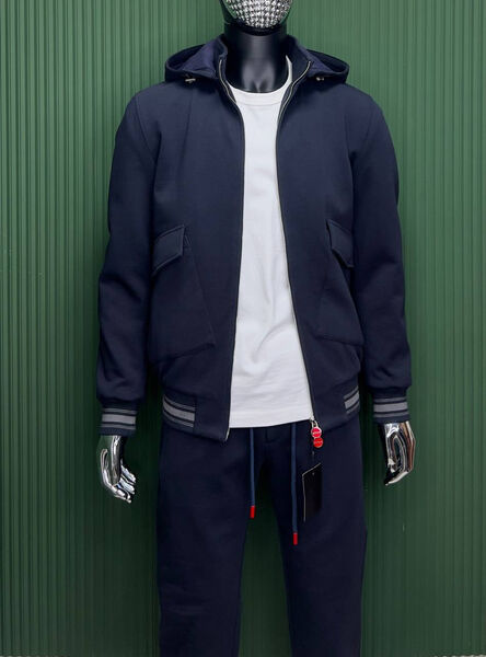 Мужской костюм Kiton мужской синий 136896-9
