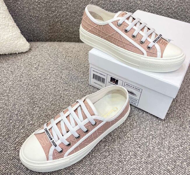 Кеды Christian Dior женский розовый 24318