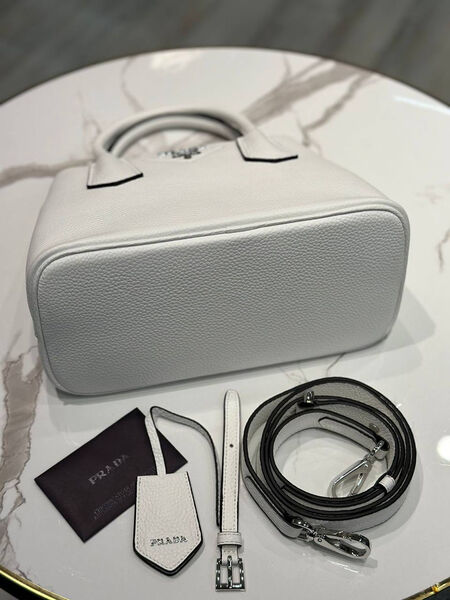 Сумка Prada женский кожа графитовый 158902-7