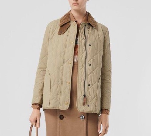 Куртка Burberry женский бежевый 106848