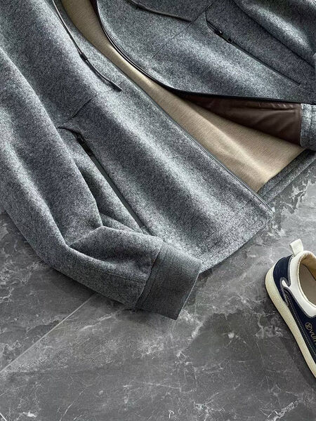 Мужской бомбер Zegna мужской графитовый 198709-5