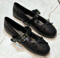 Балетки Miu Miu женский кожа черный 149466-1