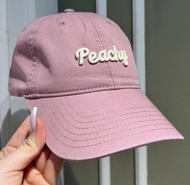 Кепка Peachy женский джинса светло-розовый 112323
