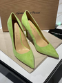 Туфли Gianvito Rossi женский замша болотный 80082-2
