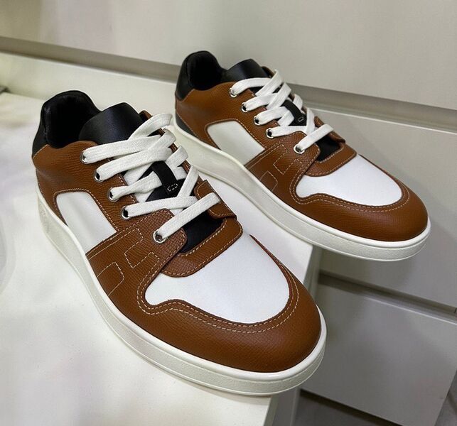 Кеды Hermès женский кожа 99668