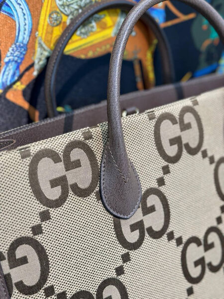 Сумка Gucci женский канва бежевый 137920-5