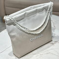 Сумка Chanel 22 женский кожа белый 153035-1
