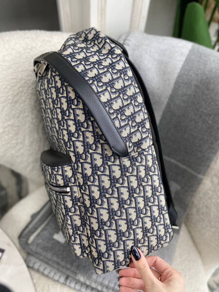 Рюкзак Christian Dior женский ткань черный 65030-6