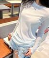 Лонгслив Miu Miu женский белый 114301-1