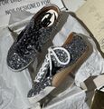 Кеды Golden Goose женский пайетки графитовый 194539-1