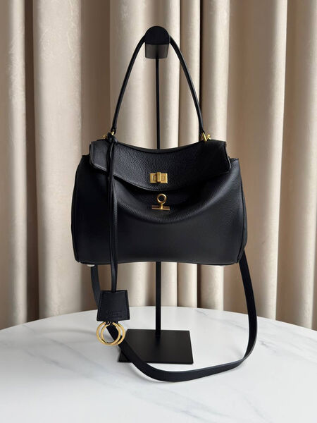 Сумка Balenciaga Rodeo S женский кожа черный 189461-3