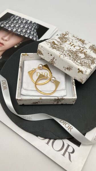 Серьги Dior бронзовый 175919