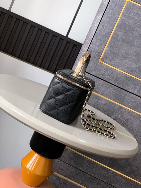 Сумка Chanel женский кожа черный 195079-7