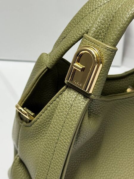 Cумка Furla женский кожа хаки e9140246-1-3