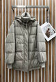 Пуховик Brunello Cucinelli женский графитовый 171673-3