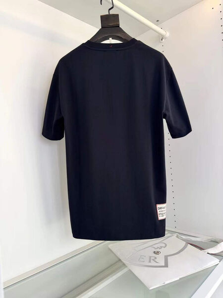 Мужская футболка Moncler мужской черный 190058-2