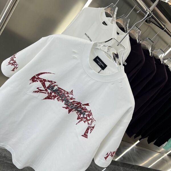 Футболка Balenciaga мужской белый c4451872-1-4