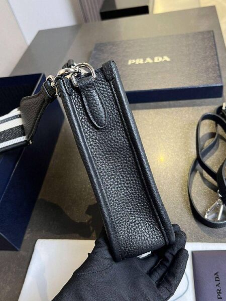 Сумка Prada женский кожа черный g1871185-1-9