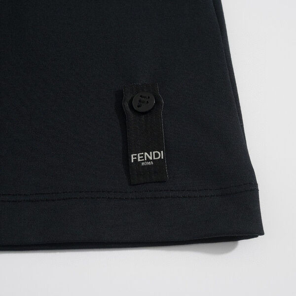 Мужская футболка Fendi мужской черный 182501-9