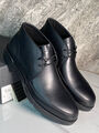 Мужские ботинки Zegna мужской кожа черный 168180-2