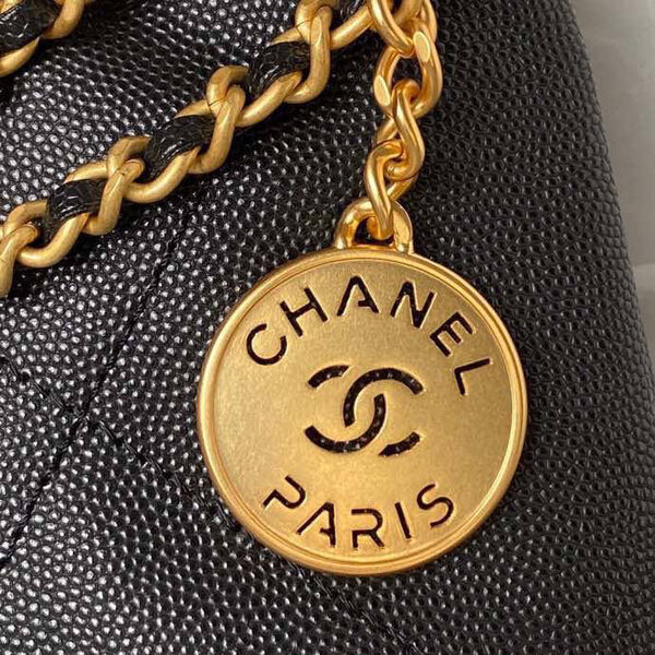Сумка Chanel 22 женский кожа черный 126349-2