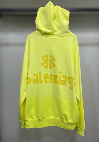 Худи Balenciaga женский горчичный 129540