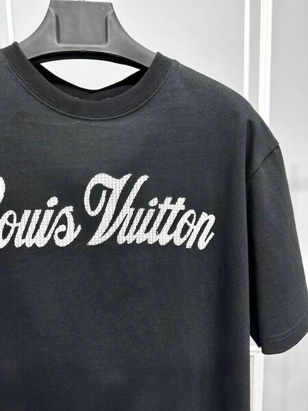 Мужская футболка Louis Vuitton мужской черный 145872-2